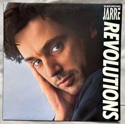 Jean Michel Jarre Revolutions 12” LP 1988 Polydor vg+/vg+