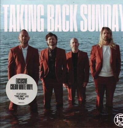 Taking Back Sunday 152 LP vinyl Europe Concord 2023 Exclusive cream white vinyl