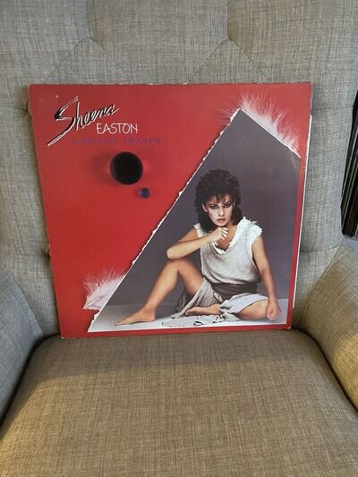 SHEENA EASTON - A Private Heaven 1980s ORIGINAL LP (p&p discount on multiples)