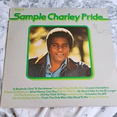 Sample Charley Pride Vinyl Record