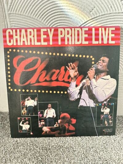 Charley Pride - Live OG Vinyl LP, RCA Records, UC,1982