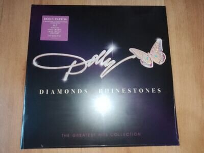 DOLLY PARTON DIAMONDS & RHINESTONES 2 x VINYL LP BRAND NEW STILL SEALED