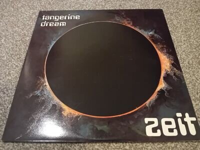 Tangerine Dream Zeit A5 B5 Reissue Double LP Album Vinyl Record - NM 1976