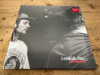 Sleaford Mods - Key Markets LP Red & White Splatter Vinyl