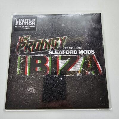 The Prodigy / Sleaford Mods - Ibiza - 7" Glow In The Dark Vinyl - SEALED & MINT