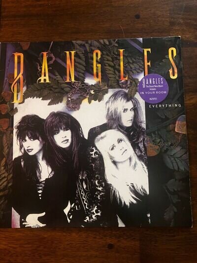 The Bangles Everything A1/B1 1st Press EX Vinyl LP Record Album 462979 (O1)