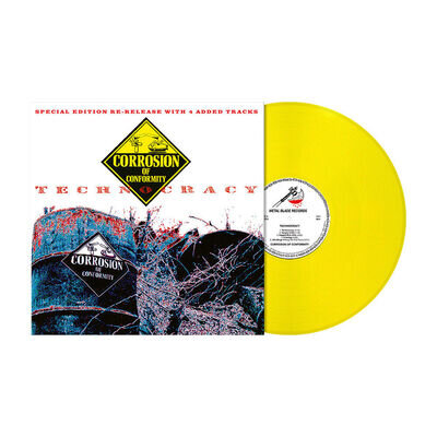 Corrosion Of Conformity 'Technocracy' Yellow / Orange Marble Vinyl - NEW