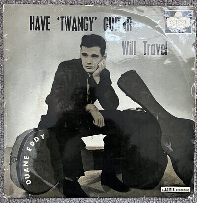 DUANE EDDY HAVE TWANGY GUITAR WILL TRAVEL UK 1959 VINYL LP HA-W 2160