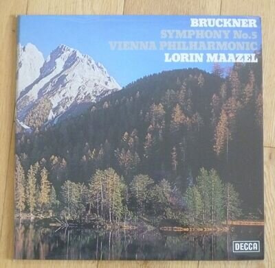 SXL 6686-7 – BRUCKNER SYMPHONY No 5 – LORIN MAAZEL VPO - 2 x VINYL LP RECORD.