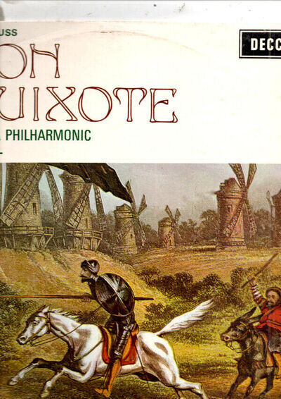 Richard Strauss, Wiener Philharmoniker, Lorin Maazel - Don Quixote (LP, Album, M