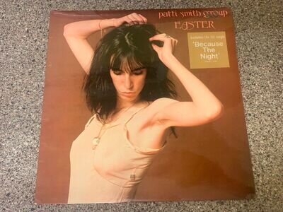 Patti Smith Easter + Insert Stunning EX+ Vinyl Rare Original UK LP