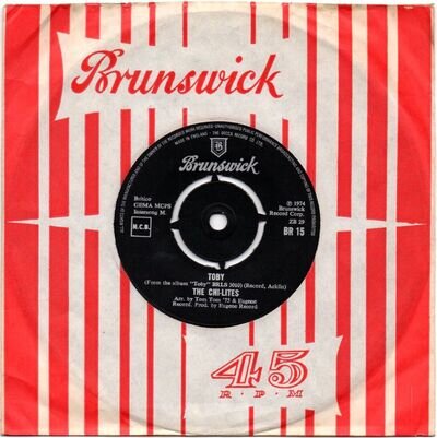 The Chi-Lites - 1975 Toby [Brunswick BR 15] (NM) £5