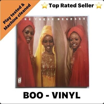 The Three Degrees – The Three Degrees Vinyl LP Album Gatefold Ex / Ex