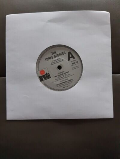 THE THREE DEGREES - MY SIMPLE HEART 7" VINYL SINGLE 1979 ARO 202