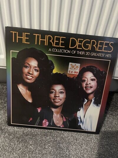 THE THREE DEGREES VINYL L.P 20 GREATEST HITS EPIC SEPC 10013 1979