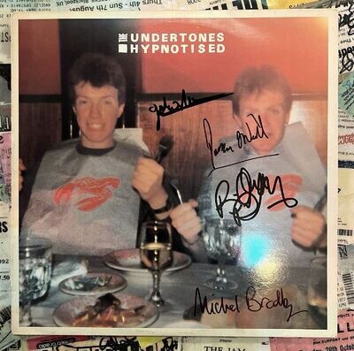 The UNDERTONES - SIGNED - Hypnotised ALBUM 1980 1st press (SIRE Records)