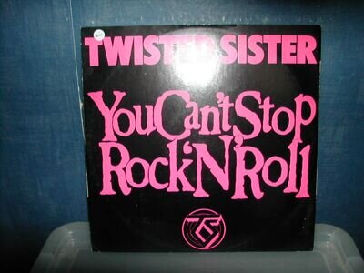 Twisted Sister-You can't stop rock n roll 12" P/S 1983