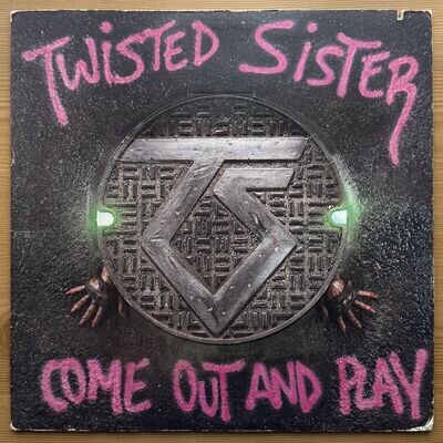 Twisted Sister Come Out And Play Ltd Pop Up Sleeve. 1985. Atlantic. US Import.