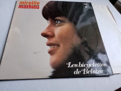 Mireille Mathieu "Les bicyclettes de Belsize" UK Vinyl LP 1968 Columbia .