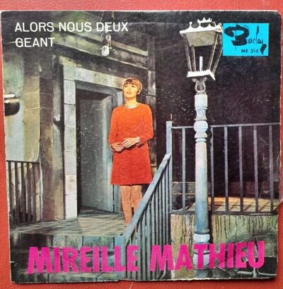 MIREILLE MATHIEU,Alors nous deux,SPANISH 45.French Pop,Piaf style