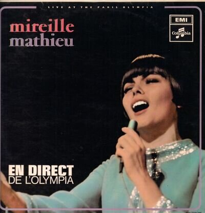 Mireille Mathieu(Vinyl LP)En Direct-Columbia-SCX 6246-UK-1968-VG/VG