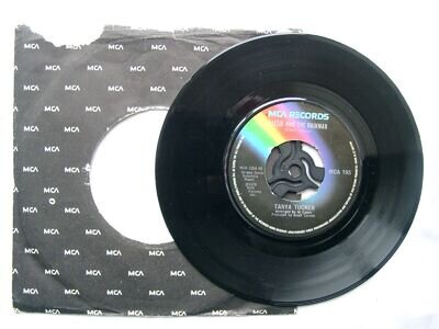 TANYA TUCKER - Lizzie And The Rainman / Travelling Salesman 7" MCA 195 - 1975 UK