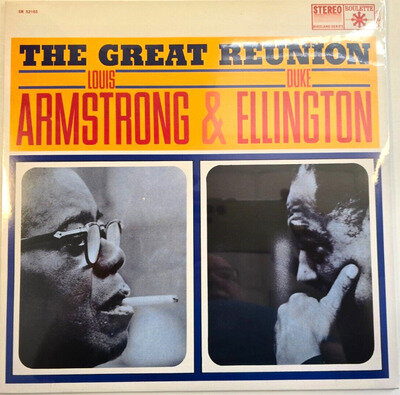 Louis Armstrong & Duke Ellington The Great Reunion LP Album vinyl record 180gram