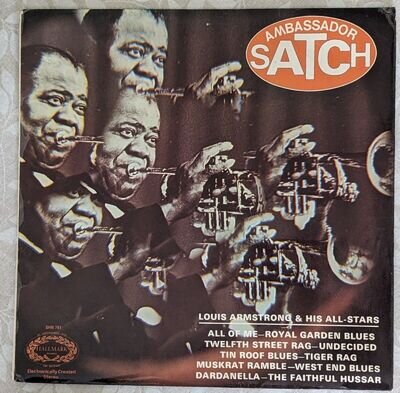 Louis Armstrong & His All-Stars – Ambassador Satch - 1971 re-release of 1956