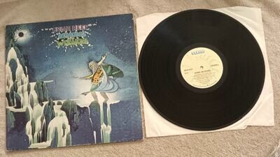 Uriah Heep Vinyl LP - Demons And Wizards. A-1/B-1. Top Rate.