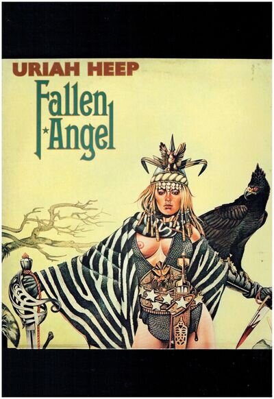 URIAH HEEP FALLEN ANGEL 1978 VINYL ALBUM