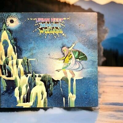 1972 - Uriah Heap - Demons & Wizards - Gatefold Vinyl L.P- Excellent