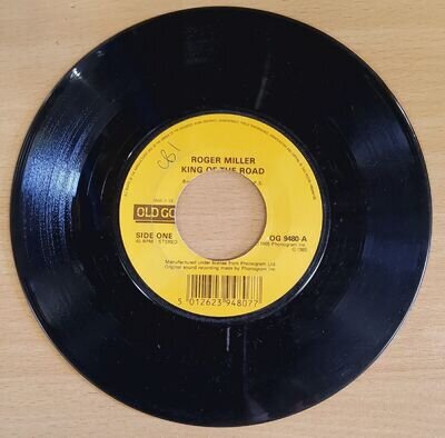 Roger Miller - King Of The Road/Little Green Apples 7" Record OG 9480. Ref00094