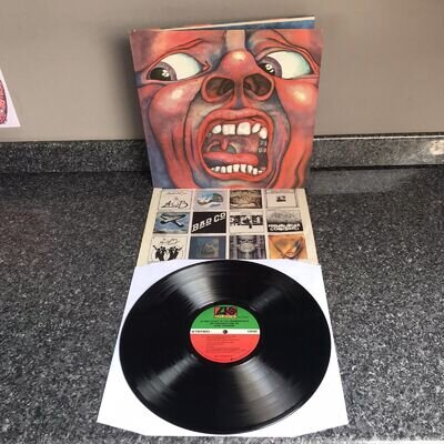 LP KING CRIMSON IN THE COURT OF THE CRIMSON KING SD 8245 US PRESS 1978 NM/EX