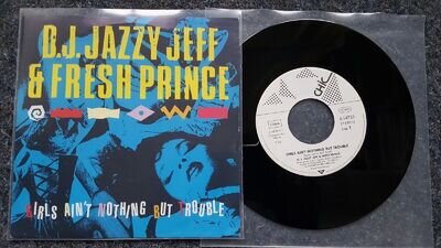 7" Single Vinyl D.J. Jazzy Jeff & Fresh Prince/ Will Smith - Girls ain't nothing