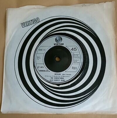 Alex Harvey - Anthem 7" vinyl