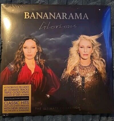 Bananarama - Glorious The Ultimate Collection - Triple Gold 3LP 40 Tracks