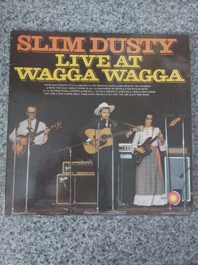 Slim Dusty – Live At Wagga Wagga (AXIS6017) (LP)