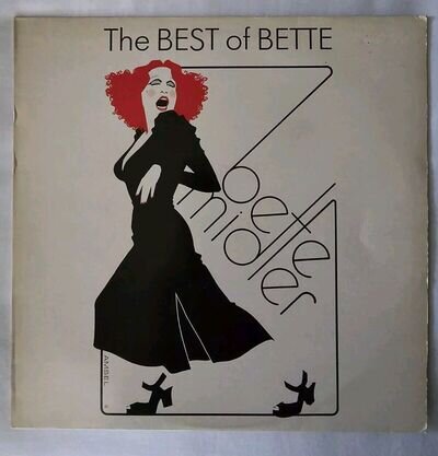 Bette Midler - The Best of Bette (Record, 1978) 12" Vinyl LP Atlantic Records