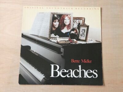 BETTE MIDLER - BEACHES OST - 1988 VINYL LP- CLEANED & TESTED