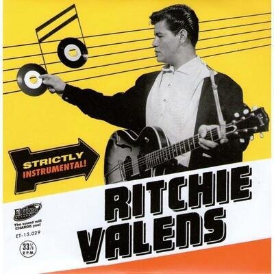 Ritchie Valens Strictly Instrumental! 7" vinyl Spain El Toro 2013 EP in picture