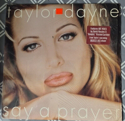 Taylor Dayne - Say A Prayer (12") 1995 arista records (56) VG+/VG+