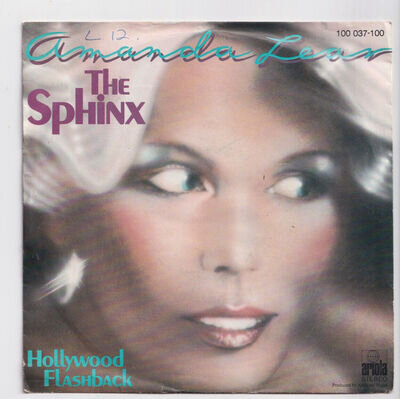 (nW696) Amanda Lear, The Sphinx - 1978 German release - 7" vinyl