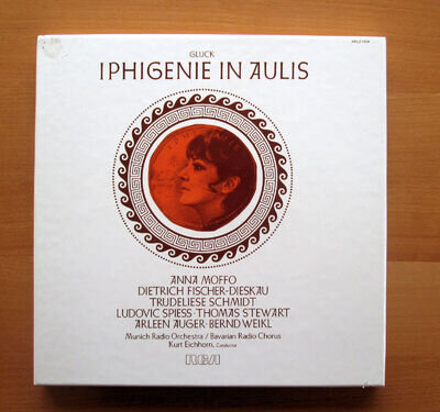 ARL2-1104 Gluck Iphigenie In Aulis Anna Moffo Fischer-Dieksau RCA 2xLP NM/EX