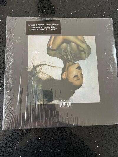 Ariana Grande - Thank U, Next (Pink & Clear Split Vinyl) 2x LP - USED