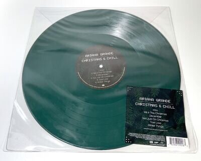 Ariana Grande - Christmas & Chill Limited Edition Etched Green Vinyl