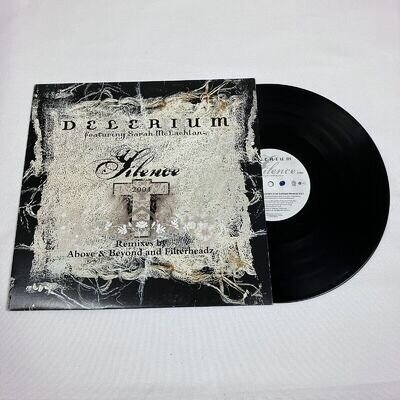 Delerium Sarah McLachlan Silence 12" 2004 Remixes Above & Beyond Filterheadz