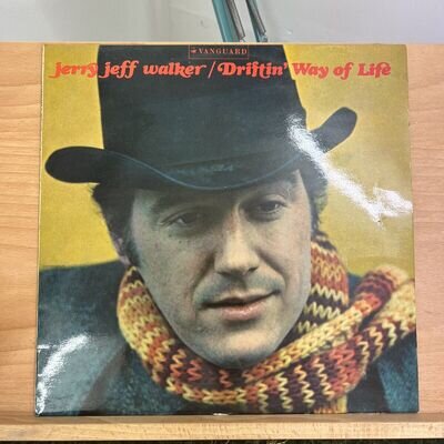 JERRY JEFF WALKER - Driftin’ Way Of Life - SVRL19049 EXCELLENT