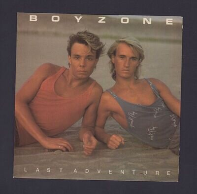 Boyzone(7" Vinyl)Last Adventure-Marathon-Jog 2-1984--Ex/NM-