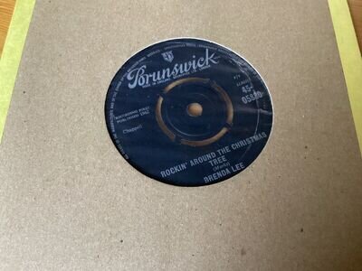 Brenda Lee-Rockin’ Around The Christmas Tree. Brunswick Records 1962 7” Single