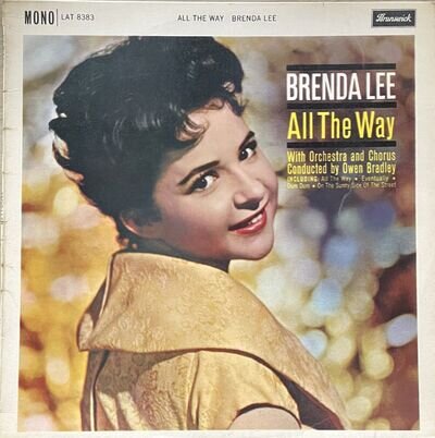 BRENDA LEE LP ‘All The Way’ LAT.8383 (DA5/6)